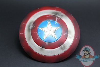 Marvel 1/6 Captain America Battle Damaged Shield f Figures Crave Art C