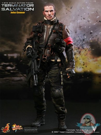 1/6 Terminator Salvation John Connor Figure Hot Toys JC Used