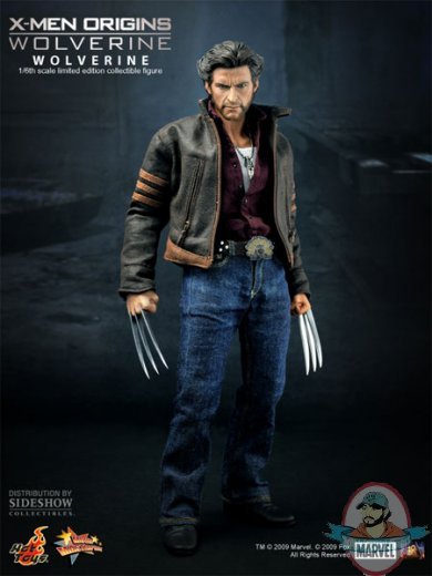 1/6 Scale Marvel X-Men Origins Wolverine by Hot Toys (Used)