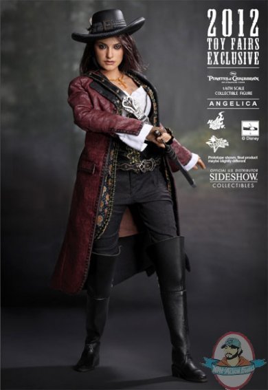 Pirates of the Caribbean Angelica 1/6 Scale Exclusive Hot Toys Used