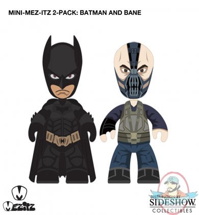 The Dark Knight Rises 2" Mini Mez-Its Two-Pack Series 01 Batman & Bane