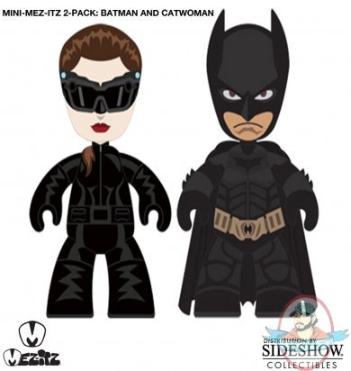 The Dark Knight Rises 2" Mini Mez-Its 2 Pack Series 01 Batman Catwoman