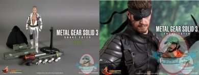 Metal Gear Solid 3 Set of 2 1/6 Scale Figures by Hot Toys