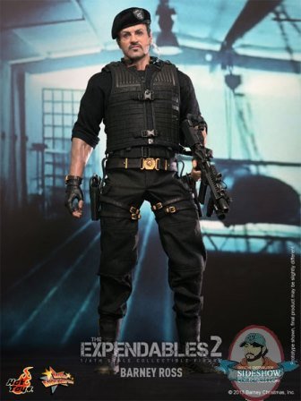 Movie Masterpiece The Expendables 2 1/6 Scale Barney Ross by Hot Toys