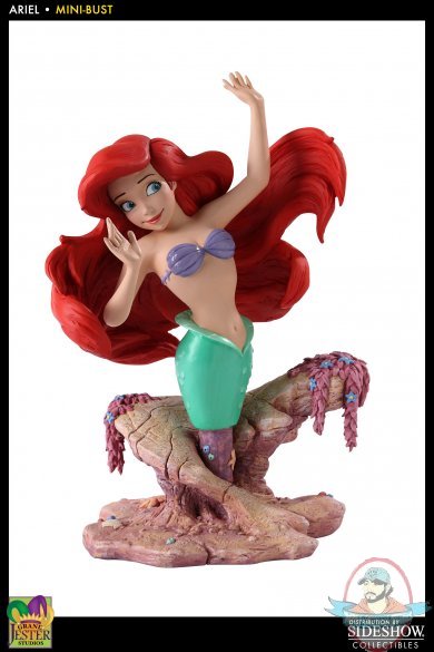 Disney The Little Mermaid Ariel Polystone Bust by Enesco