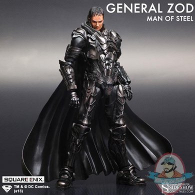 Superman Man of Steel Play Arts Kai General Zod Square Enix Used JC