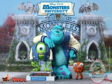Monsters University Vinyl Collectible Set Mike Sulley Archie Hot Toys
