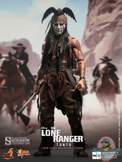 1/6 Scale The Lone Ranger Tonto Action Figure Hot Toys