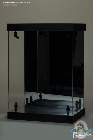 1/6 Scale Lighted Display Case Black Regular Size Legend Studio