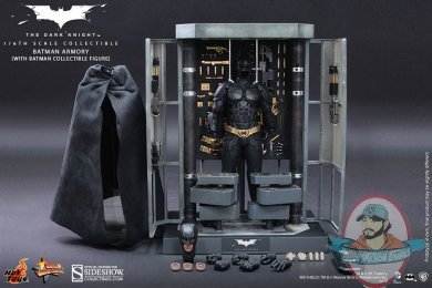 1/6 Scale The Dark Knight Batman Armory with Batman Hot Toys