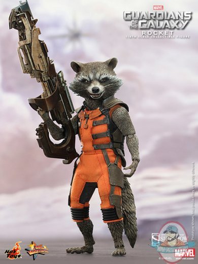 MARVEL GUARDIANS OF THE GALAXY 6-INCH SCALE ROCKET RACCOON ACTION FIGURE 