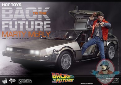  1/6 Scale Back to the Future Marty McFly Action Figure by Hot Toys