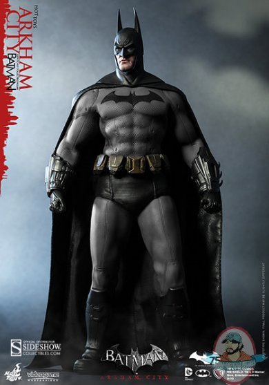 1/6 Scale Batman Arkham City VGM Series Figure by Hot Toys Used JC
