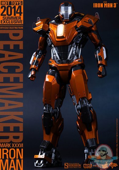 1/6 Iron Man Mark XXXVI Peacemaker Movie Masterpiece MMS258 Hot Toys