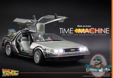 1/6 Scale Back to the Future DeLorean Collectible Vehicle by Hot Toys