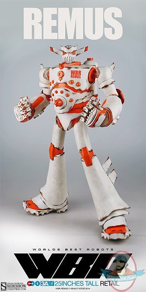 Worlds Best Robots Remus 3AGO Series Figure by ThreeA Toys