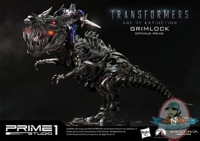 Transformers Grimlock Optimus Prime Version Museum Master Line Statue