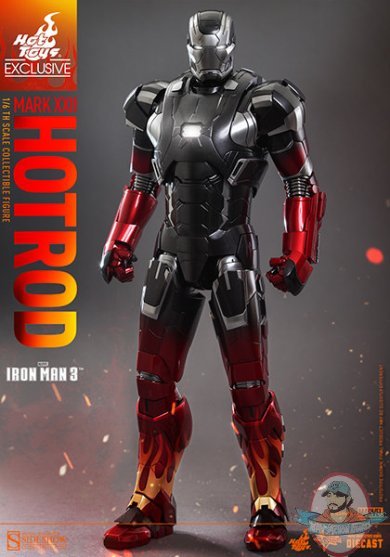 1/6 Iron Man Mark XXII Hot Rod Movie Masterpiece Series Hot Toys