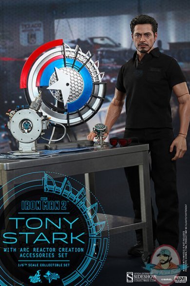 1/6 Iron Man Tony Stark with Arc Reactor Creation MMS Hot Toys