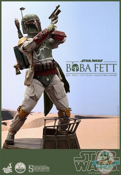 1/4 Scale Star Wars Boba Fett Figure by Hot Toys