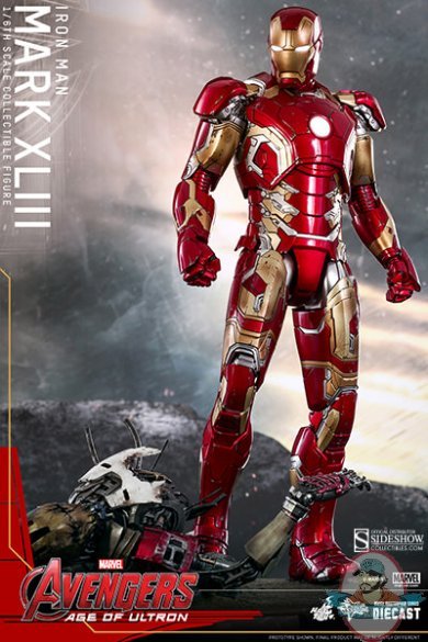1/6 Scale Iron Man Mark XLIII Movie Masterpiece Series Hot Toys 902314