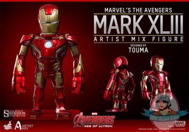 Avengers Age of Ultron Series 1 Mark XLIII Artist Mix Figure Hot Toys