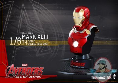 1/6 Avengers Age of Ultron Iron Man Mark XLIII Bust Hot Toys