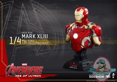 1/4 Avengers Age of Ultron Iron Man Mark XLIII Bust Hot Toys