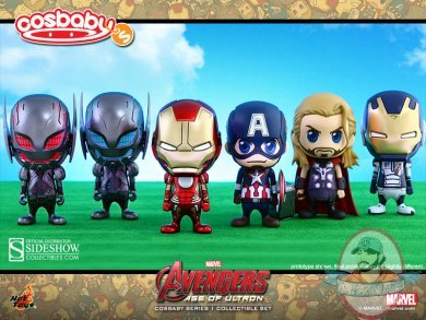 Marvel Avengers Age of Ultron Cosbaby Collectible Set Hot Toys