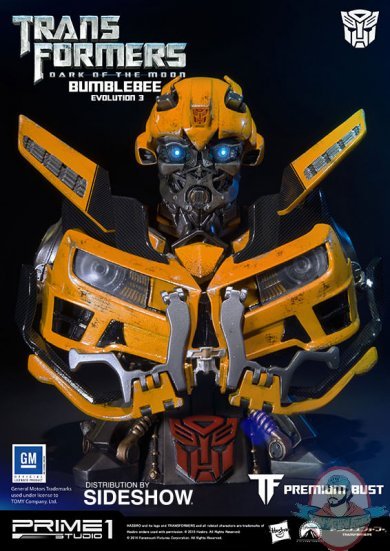 Transformers Dark of the Moon Bumblebee Bust Prime 1 Studio