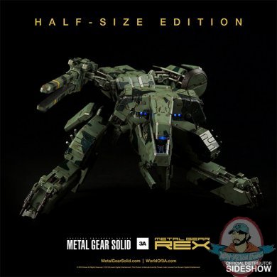 Metal Gear Solid Rex Half-Size Edition Collectible Figure ThreeA Toys