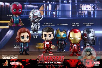 Avengers: Age of Ultron Cosbaby Series 2 Set of 7 Hot Toys