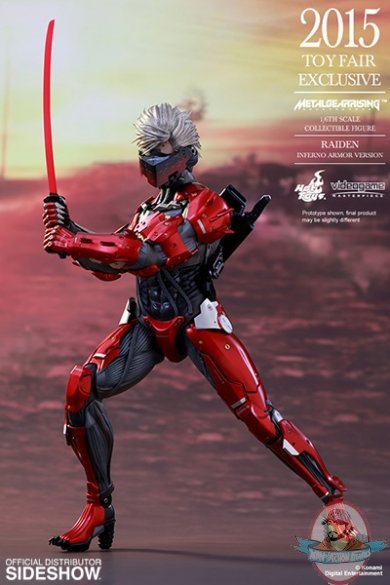 1/6 Metal Gear Rising Masterpiece Raiden  Revengeance Hot toys