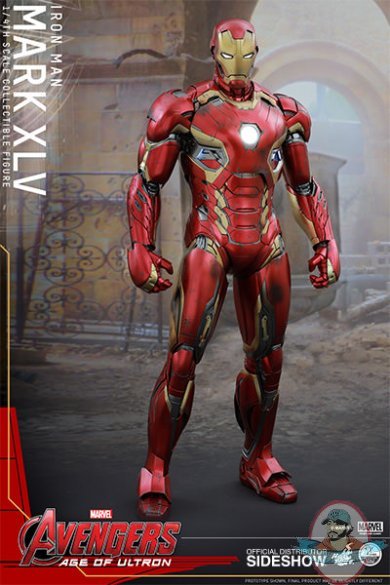 1/4 Avengers Age of Ultron Iron Man Mark XLV Figure Hot Toys 902496