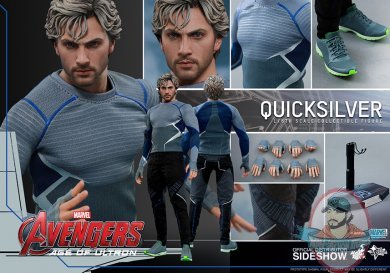 1/6 Avengers Age of Ultron Quicksilver Movie Masterpiece Hot Toys