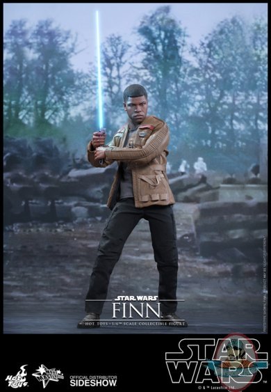 1/6 Sixth Scale Star Wars The Force Awakens Finn MMS Hot Toys 