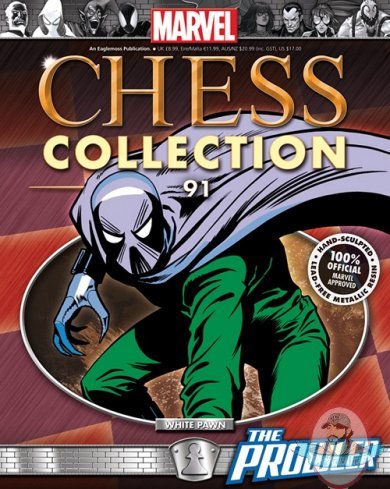 Marvel Chess Magazine #91 Prowler White Pawn Eaglemoss