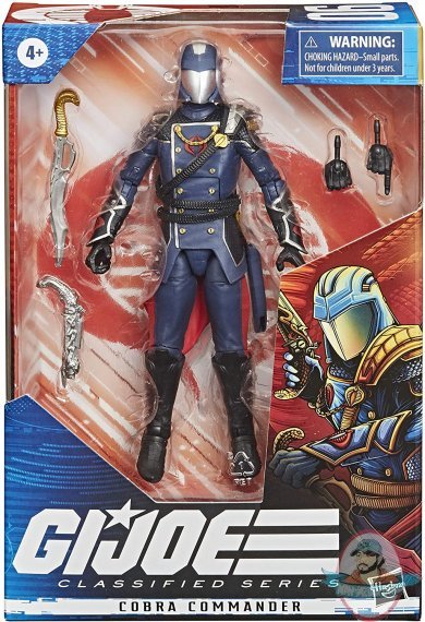 G.I. Joe Classified Series Cobra Commander Action Figure Hasbro