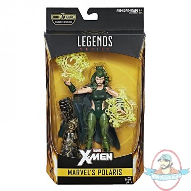 X-Men Marvel Legends Polaris Warlock Wave BAF Build a Figure Hasbro