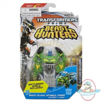 Transformers Prime Beast Hunters Commander Class Beast Blade Optimus 