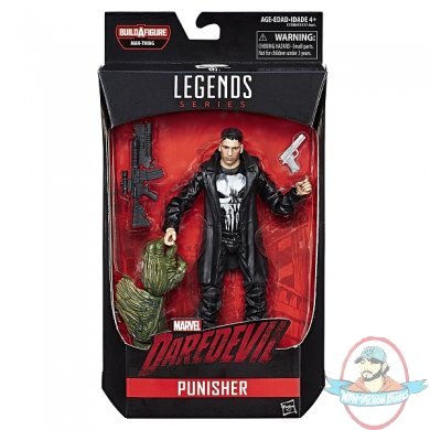 Marvel Knights Legends Series Punisher Figure Hasbro