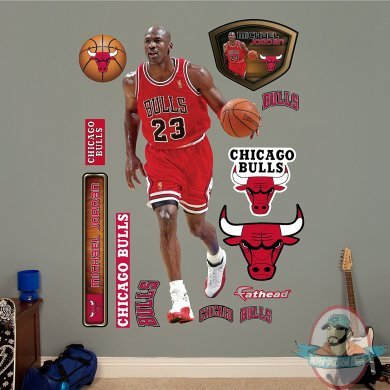 NBA Chicago Bulls Michael Jordan Fathead 