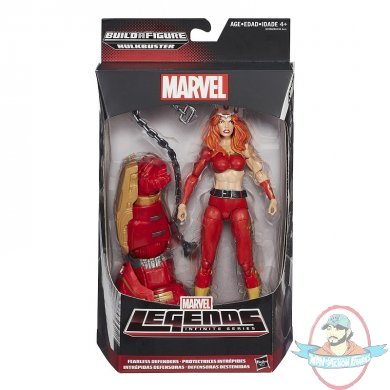 Avengers Marvel Legends Wave 3 Fearless Defenders Thundra Hasbro