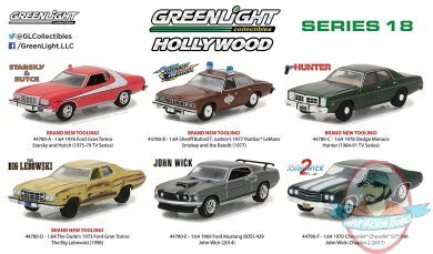 1:64 Hollywood Series 18 Set of 6 Greenlight