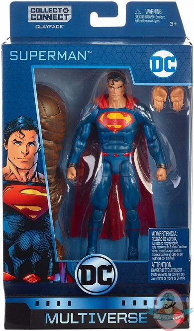 Dc Comics Multiverse Rebirth Superman Action Figure 6" Mattel