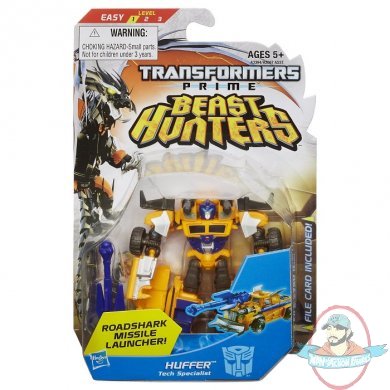 Transformers Prime Beast Hunters Commander Class Huffer Figure Hasbro