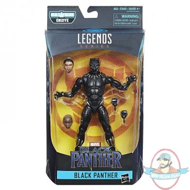 Marvel Black Panther Legends Series Black Panther Figure by Hasbro