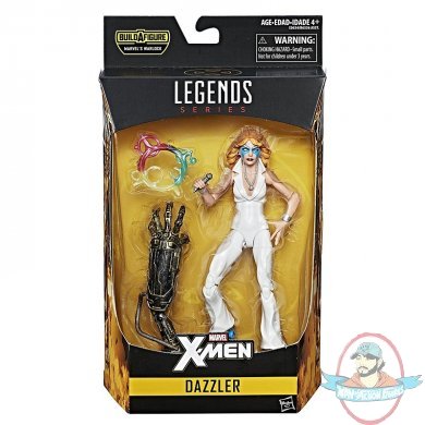 X-Men Marvel Legends Dazzler Warlock Wave BAF Build a Figure Hasbro