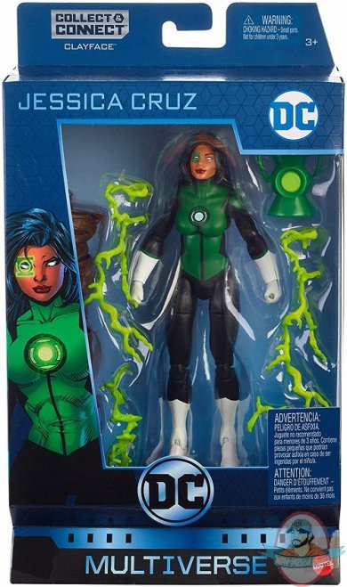 Dc Comics Multiverse Green Lantern Jessica Cruz Figure 6" Mattel