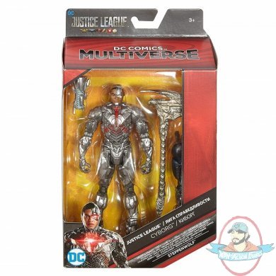 Dc Comics Multiverse Justice League Cyborg 6 inch Figure Mattel